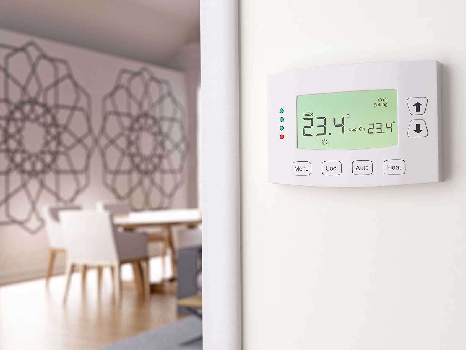 Modernes Raumthermostat